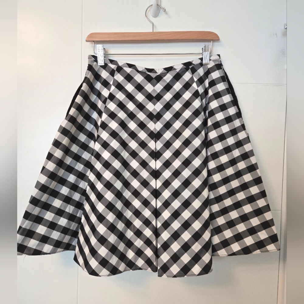 Checkered Skirt
